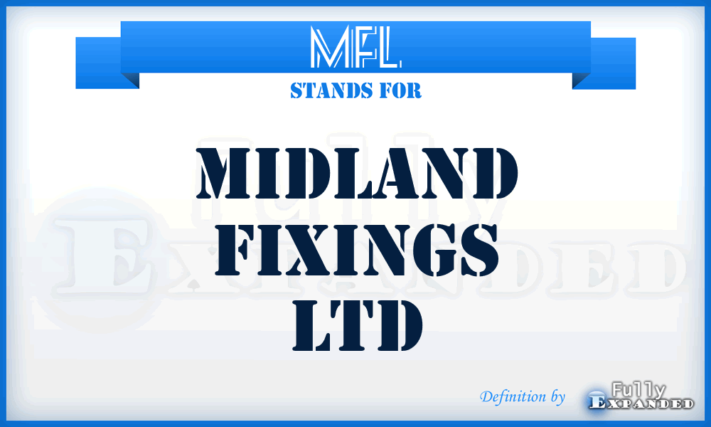 MFL - Midland Fixings Ltd