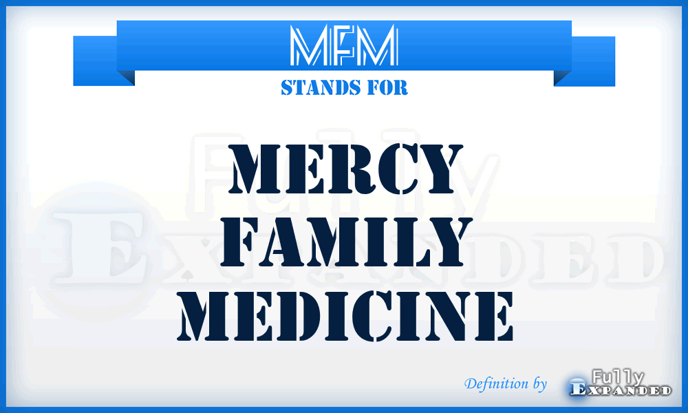 MFM - Mercy Family Medicine