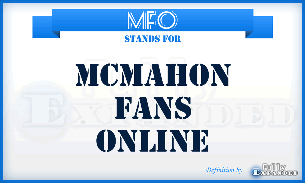 MFO - McMahon Fans Online