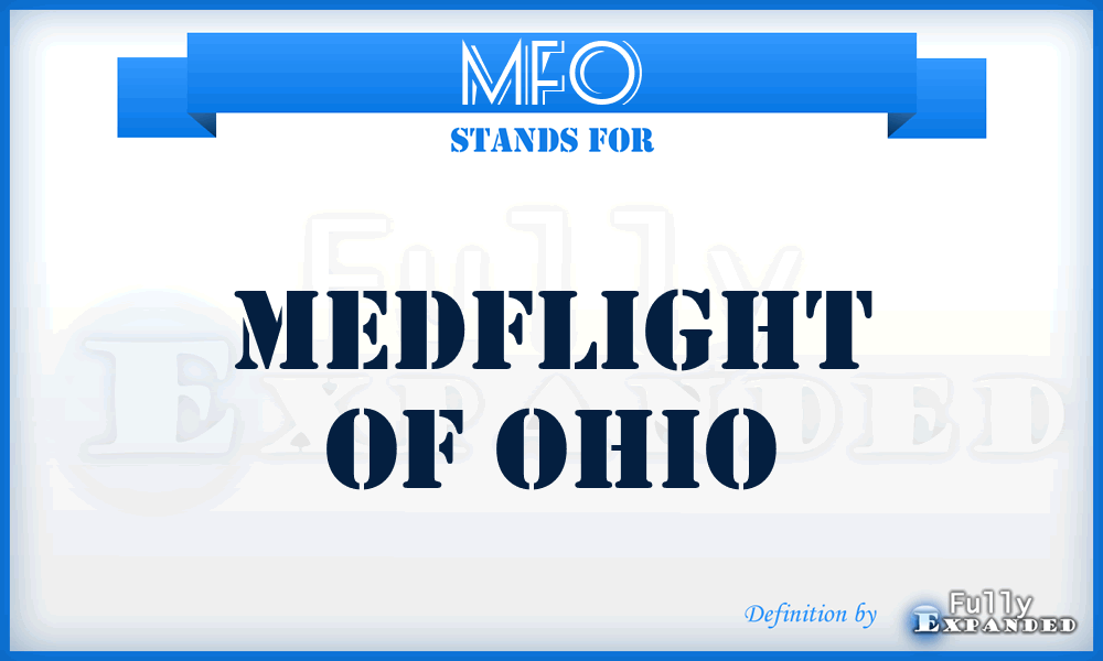 MFO - MedFlight of Ohio