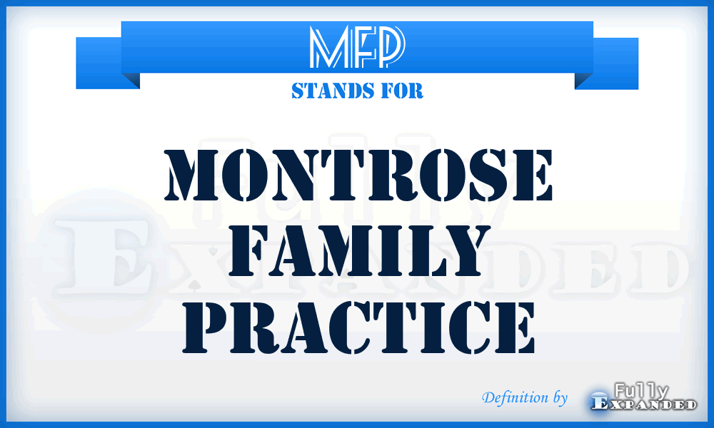 MFP - Montrose Family Practice