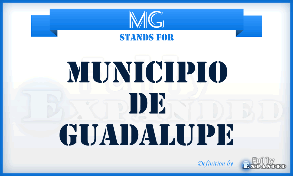 MG - Municipio de Guadalupe
