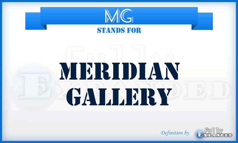 MG - Meridian Gallery