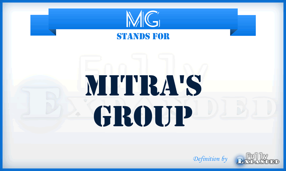 MG - Mitra's Group