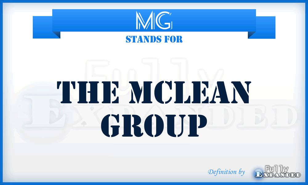 MG - The Mclean Group