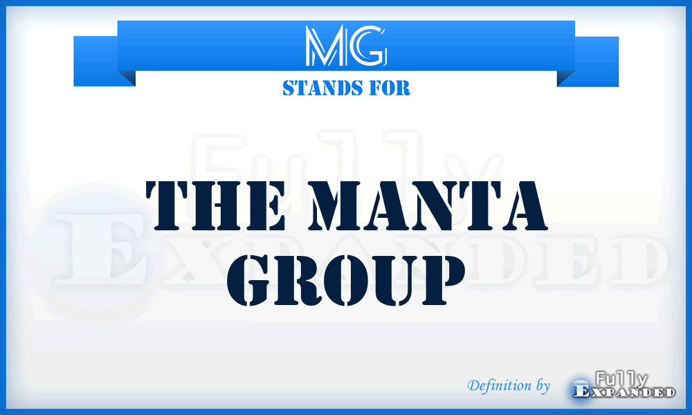 MG - The Manta Group