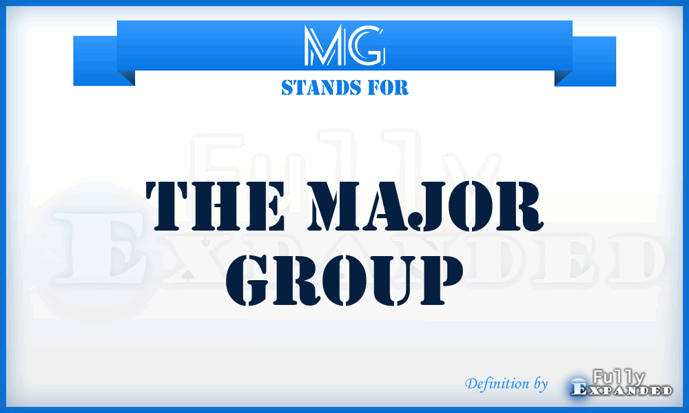 MG - The Major Group