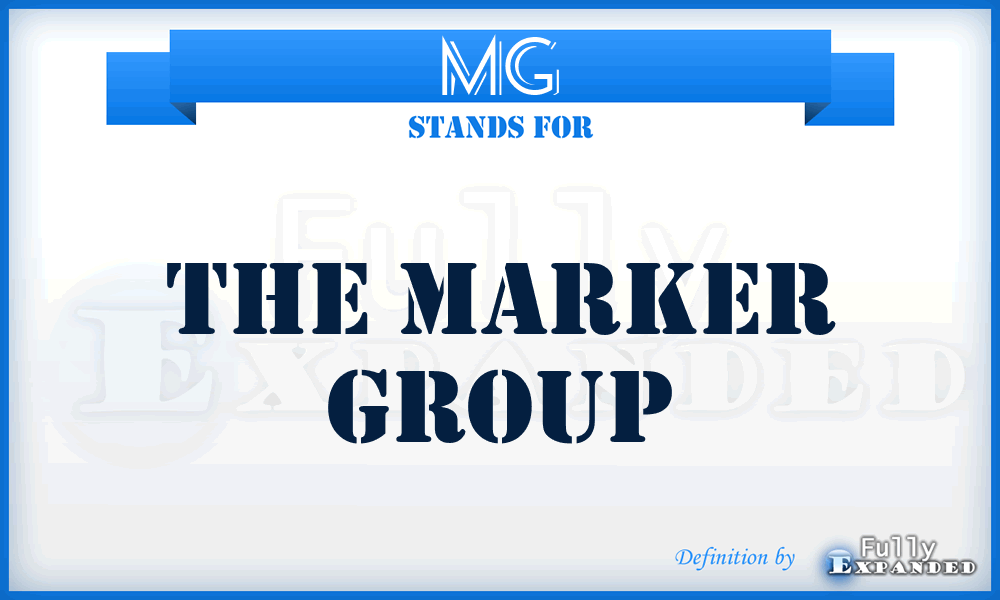 MG - The Marker Group