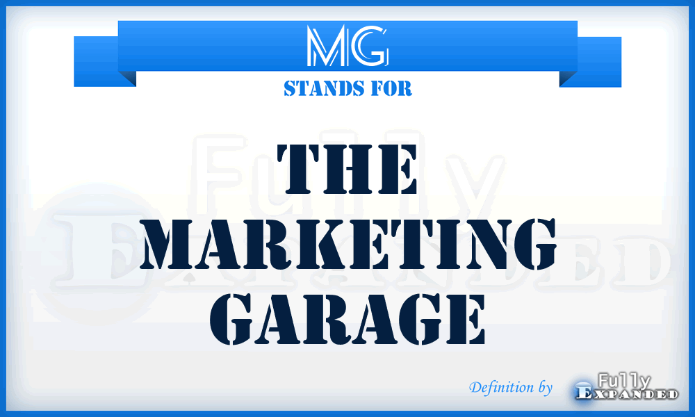 MG - The Marketing Garage