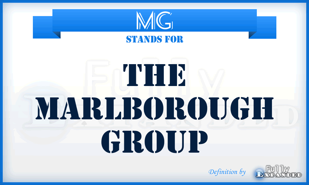 MG - The Marlborough Group