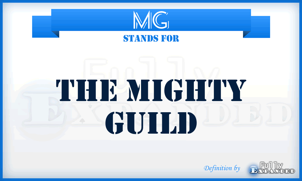 MG - The Mighty Guild