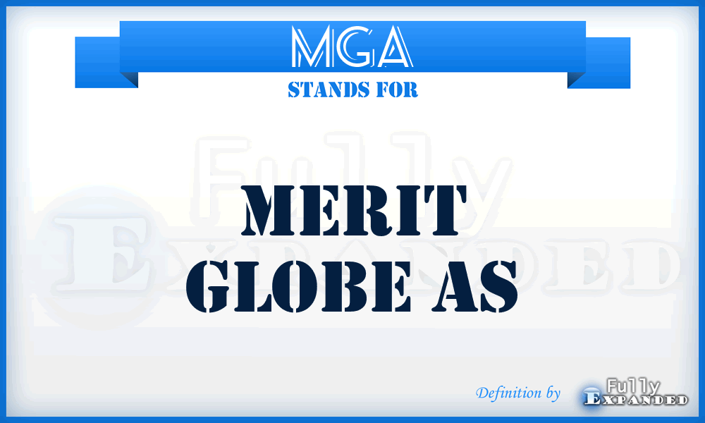 MGA - Merit Globe As