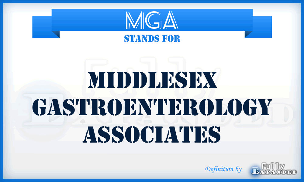 MGA - Middlesex Gastroenterology Associates