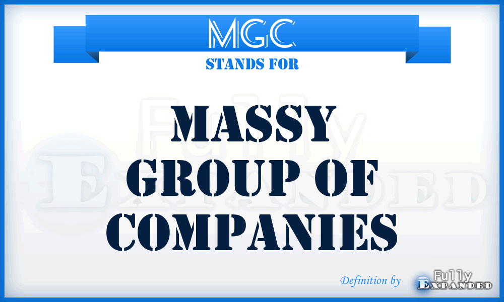 MGC - Massy Group of Companies