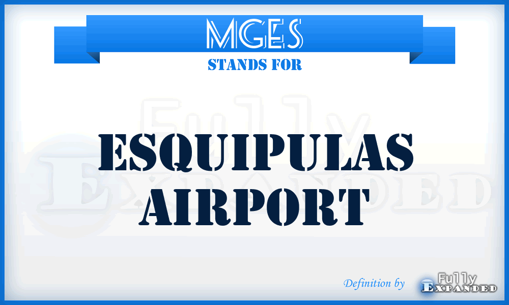 MGES - Esquipulas airport