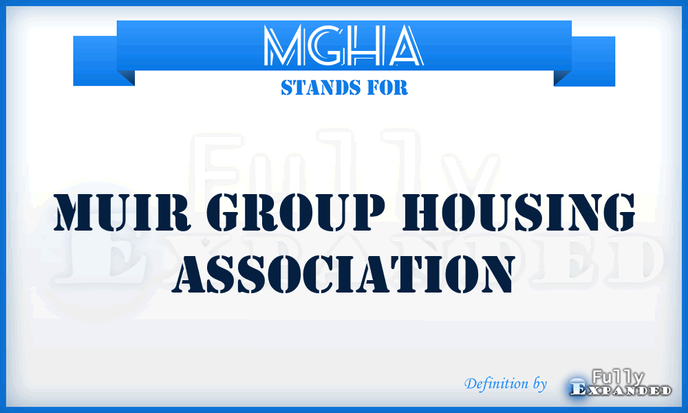 MGHA - Muir Group Housing Association