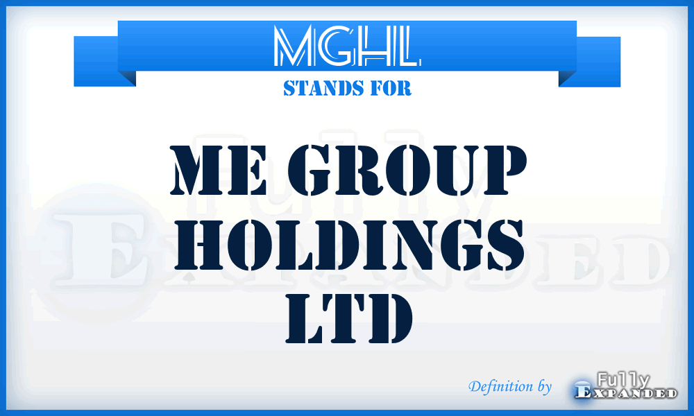 MGHL - Me Group Holdings Ltd