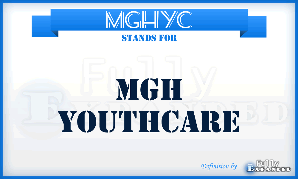 MGHYC - MGH YouthCare