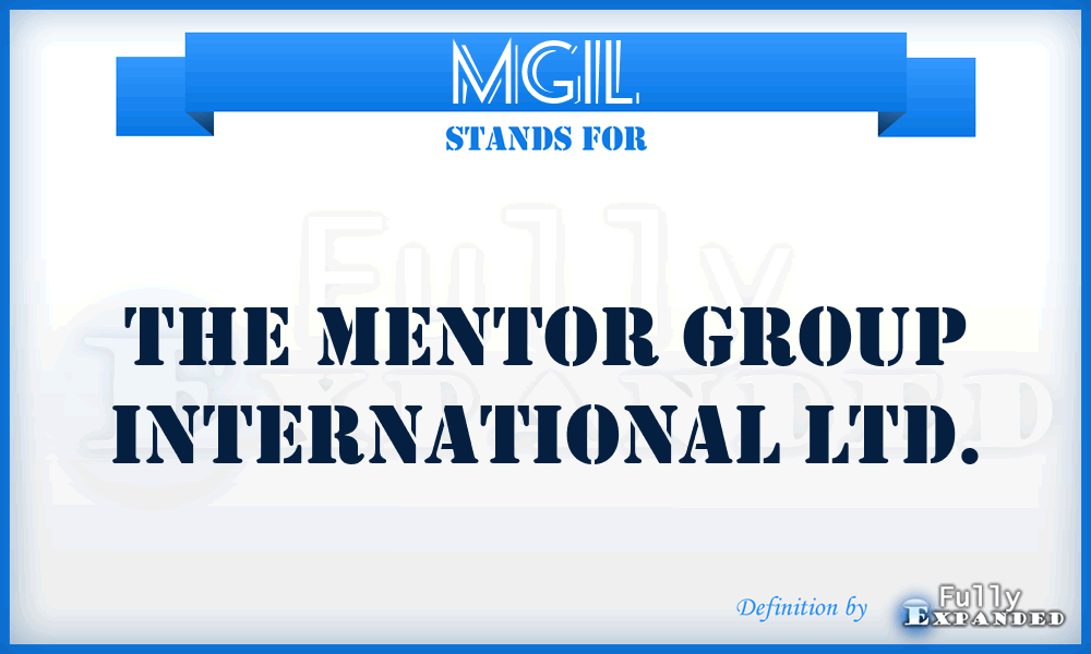 MGIL - The Mentor Group International Ltd.