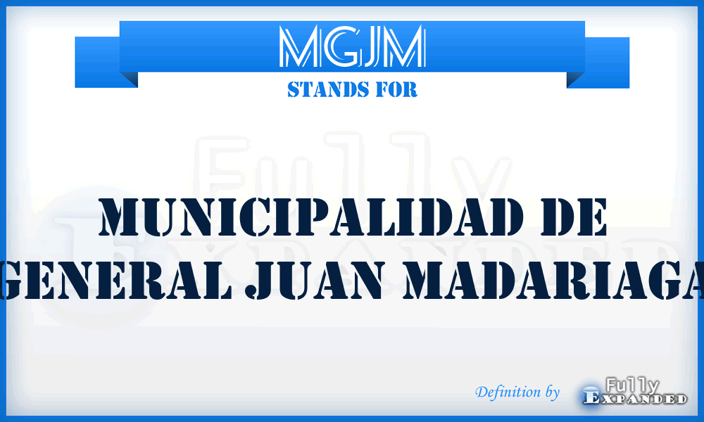 MGJM - Municipalidad de General Juan Madariaga