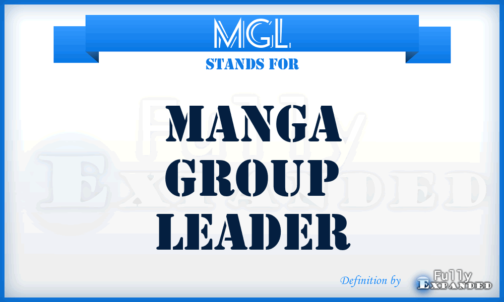 MGL - Manga Group Leader