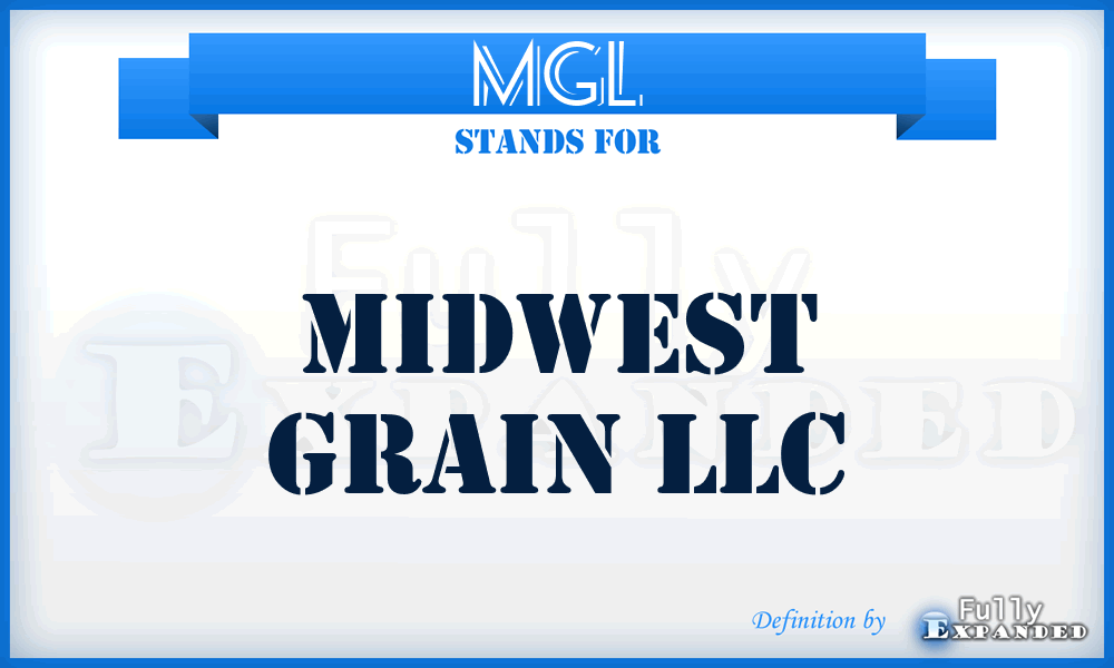 MGL - Midwest Grain LLC