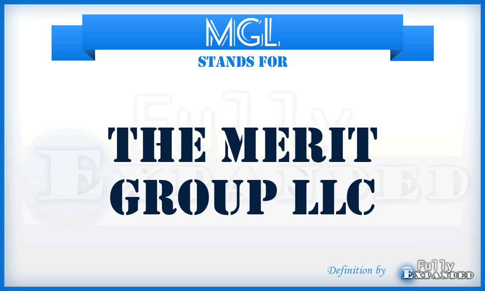 MGL - The Merit Group LLC