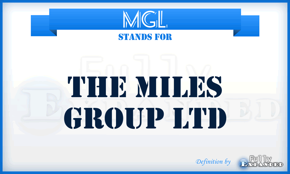 MGL - The Miles Group Ltd