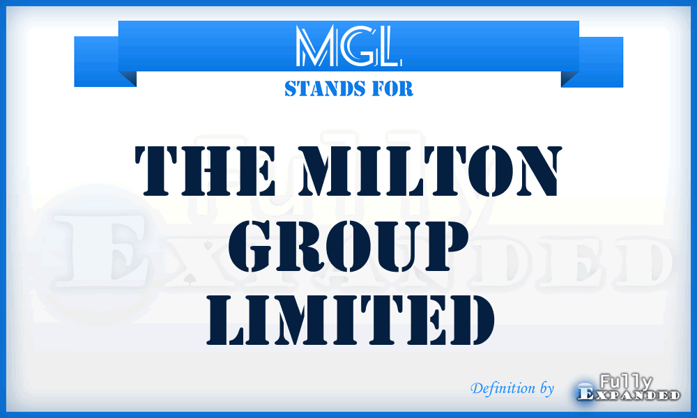 MGL - The Milton Group Limited