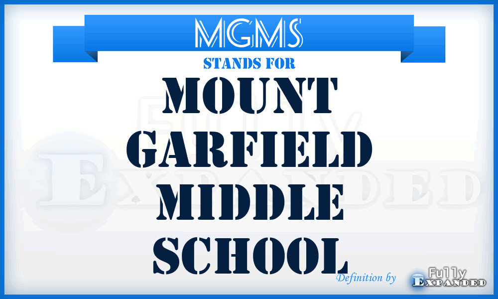 MGMS - Mount Garfield Middle School