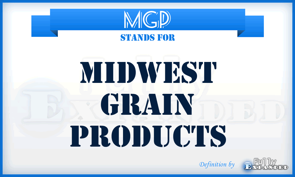 MGP - Midwest Grain Products
