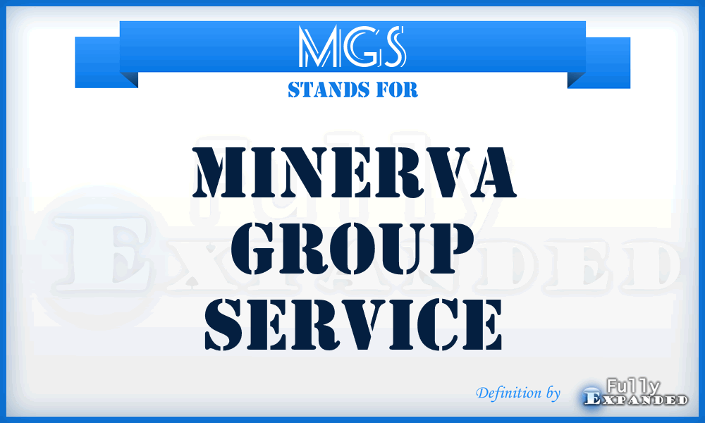 MGS - Minerva Group Service