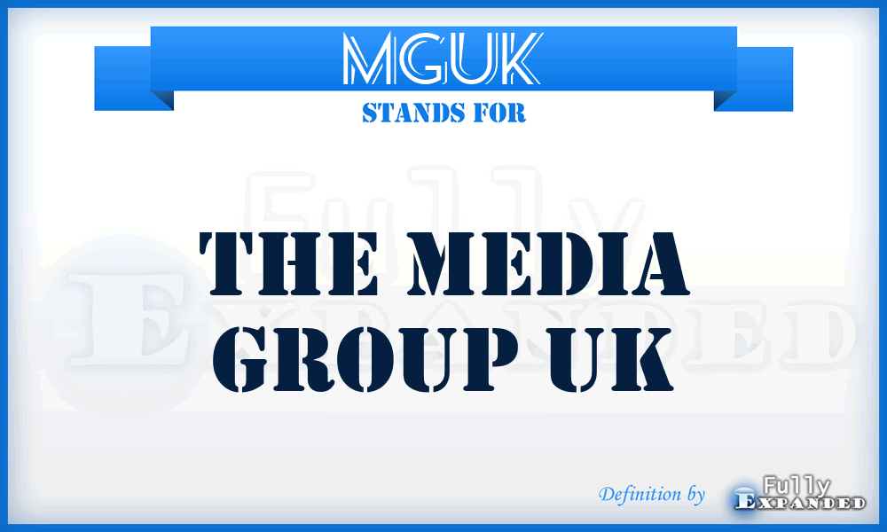 MGUK - The Media Group UK