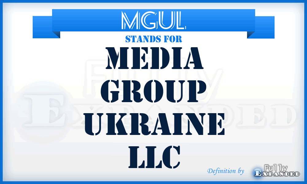 MGUL - Media Group Ukraine LLC