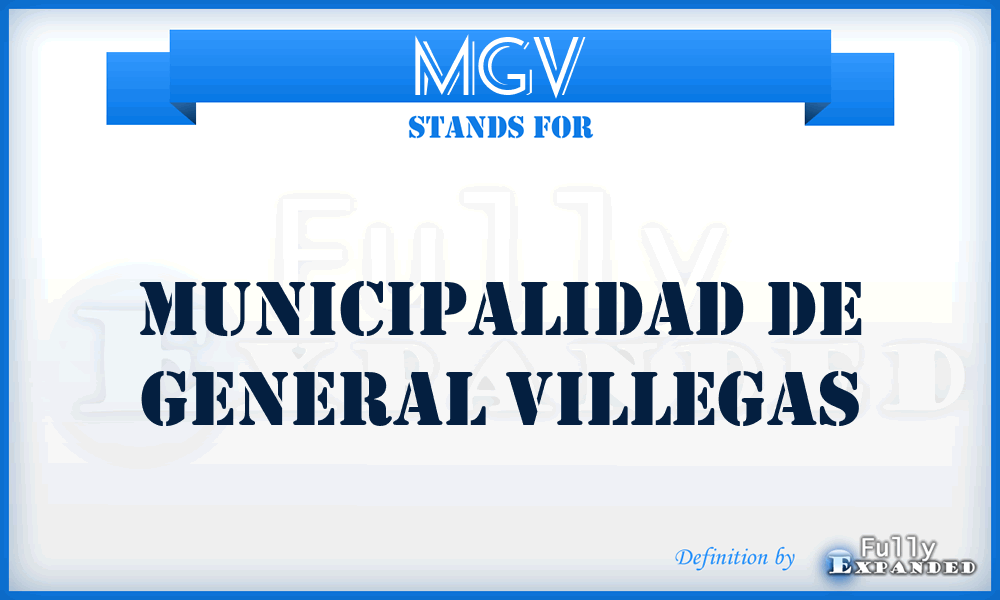 MGV - Municipalidad de General Villegas