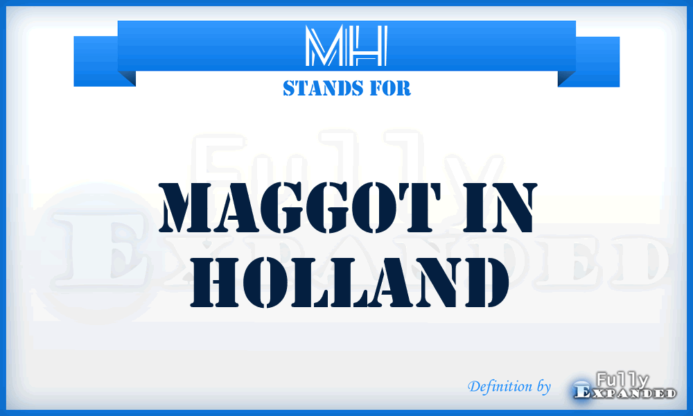 MH - Maggot in Holland