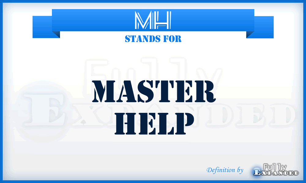 MH - Master Help