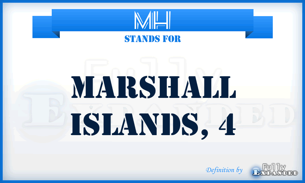 MH - Marshall Islands, 4