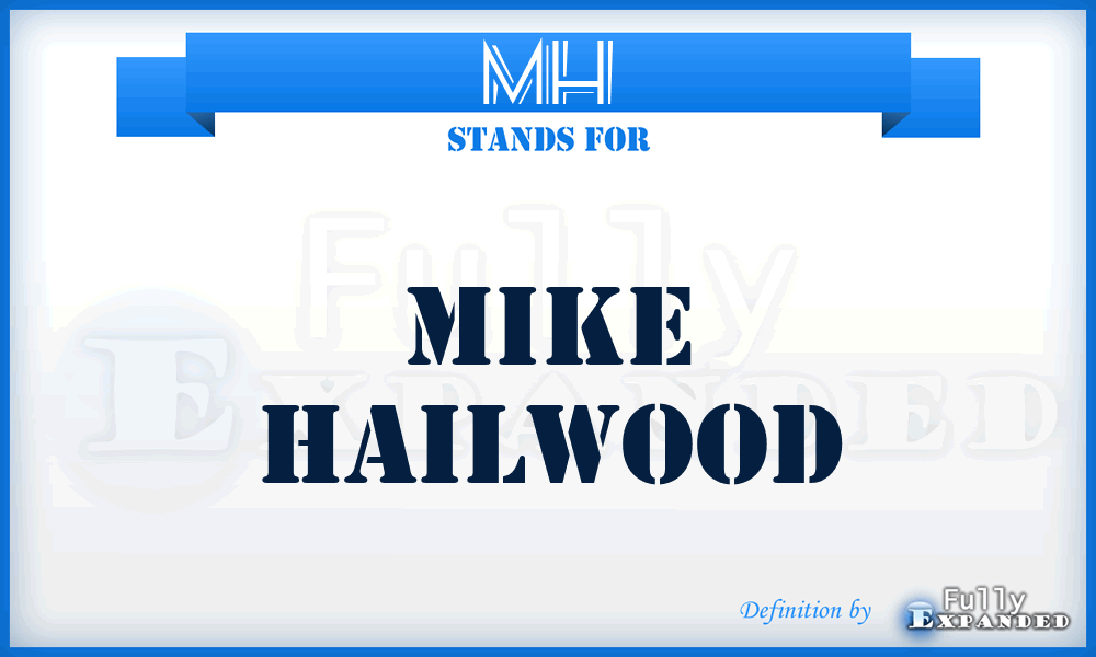MH - Mike Hailwood