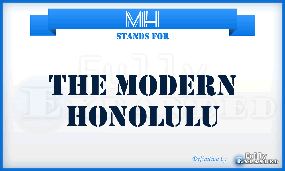 MH - The Modern Honolulu