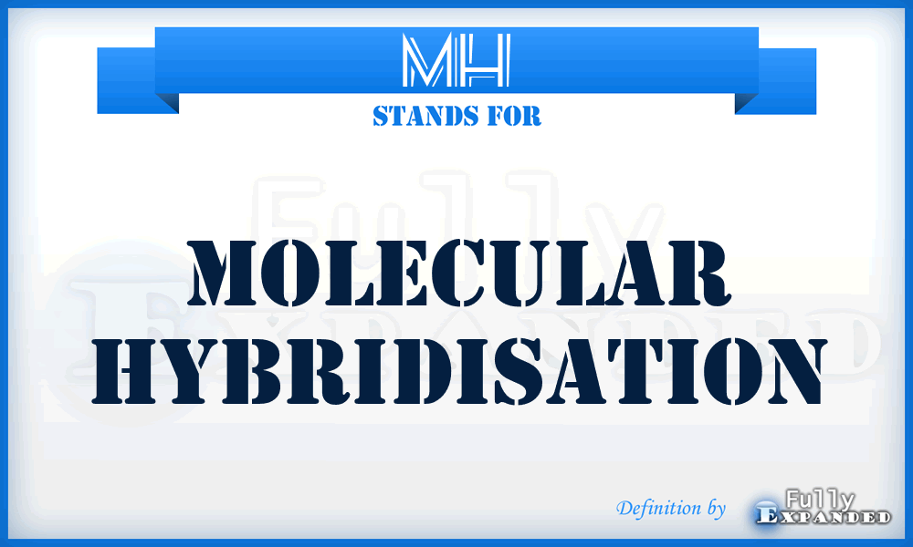 MH - molecular hybridisation