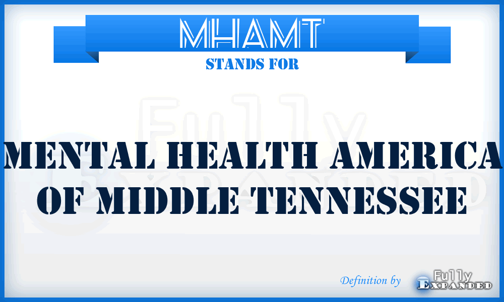 MHAMT - Mental Health America of Middle Tennessee