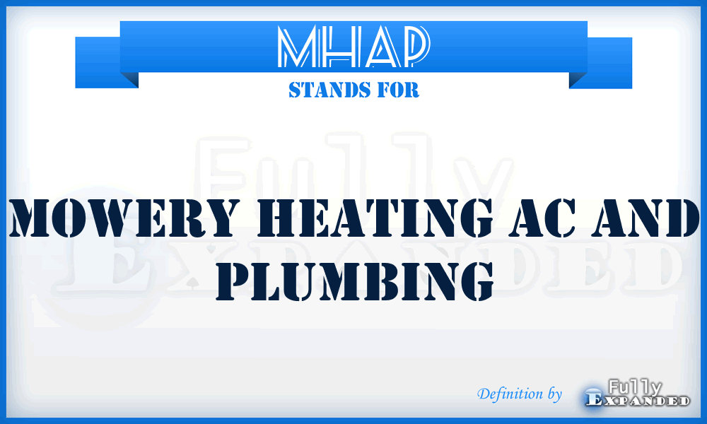 MHAP - Mowery Heating Ac and Plumbing