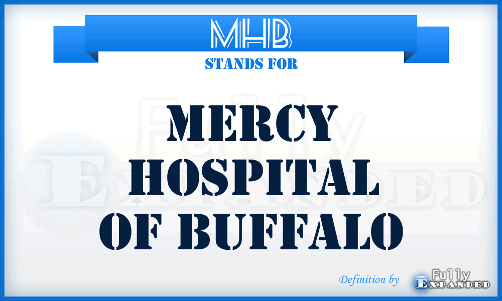MHB - Mercy Hospital of Buffalo