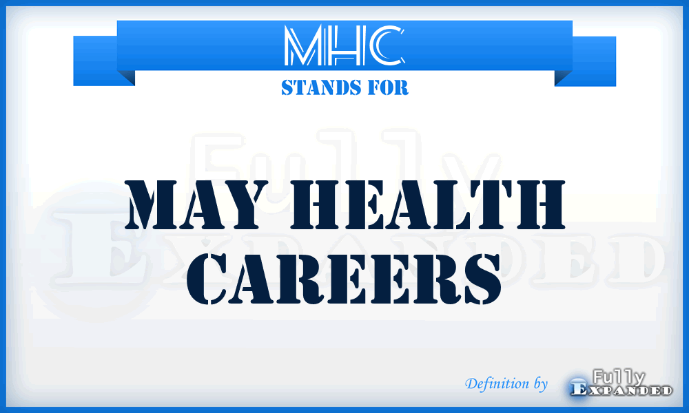 MHC - May Health Careers