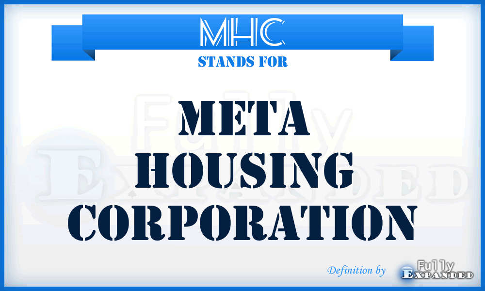 MHC - Meta Housing Corporation