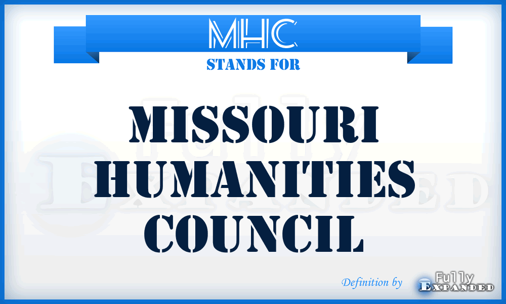 MHC - Missouri Humanities Council