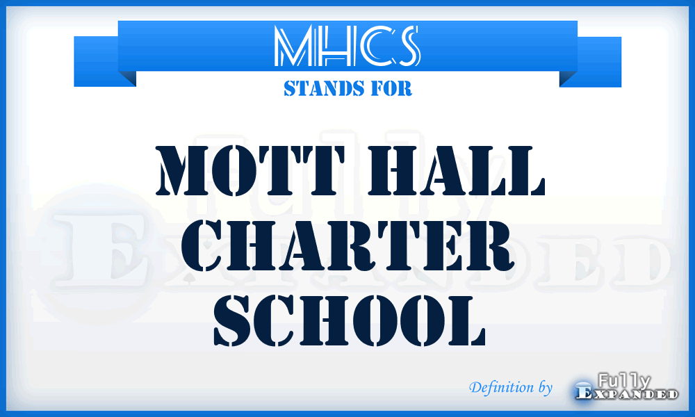 MHCS - Mott Hall Charter School