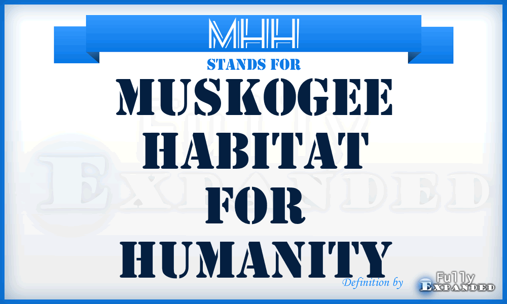 MHH - Muskogee Habitat for Humanity