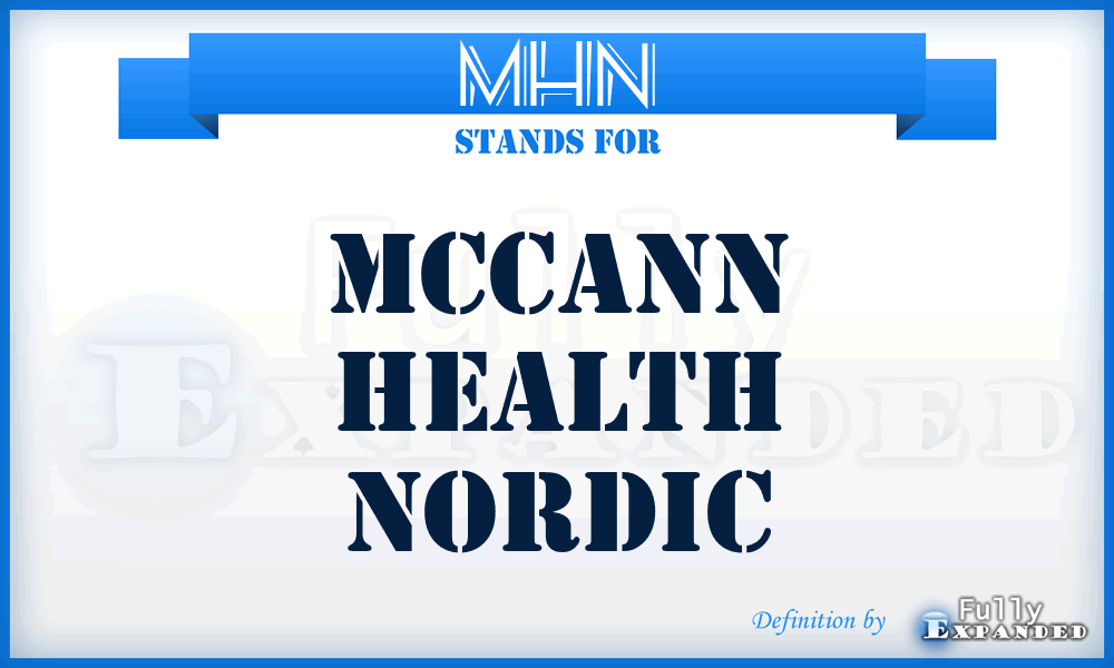MHN - Mccann Health Nordic
